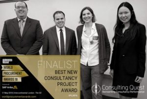 Consulting Quest Recognized By the World Procurement Awards 2018 113 prêmios de compras mundiais