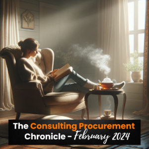 The Consulting Procurement Chronicle – February 2024 22 The Consulting Procurement Chronicle – fevereiro de 2024