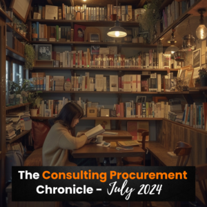 The Consulting Procurement Chronicle – July 2024 14 The Consulting Procurement Chronicle – Julho de 2024