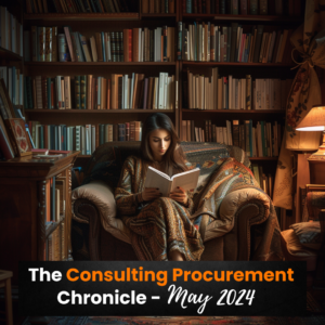 The Consulting Procurement Chronicle – May 2024 16 The Consulting Procurement Chronicle – maio de 2024